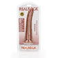 Shots Toys | REALROCK Realistic Slim Dildo with Suction Cup - Tan 20.5cm (8") Dong