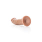 Shots Toys | REALROCK Realistic Regular Curved Dildo with Suction Cup 20cm (8") Dong