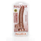 Shots Toys | REALROCK Realistic Regular Curved Dong with Balls - Tan 20.5cm (8") Dildo Suction