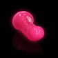 Shots Toys | REALROCK 15.5cm Slim Glow in the Dark Neon - Pink (6") Dildo Dong