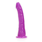 Shots Toys | REALROCK 15.5cm Slim Glow in the Dark Neon - Purple (6") Dildo Dong