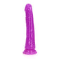 Shots Toys | REALROCK 15.5cm Slim Glow in the Dark Neon - Purple (6") Dildo Dong