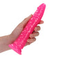 Shots Toys | REALROCK 18cm Slim Glow in the Dark Neon - Pink (7") Dildo Dong