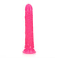 Shots Toys | REALROCK 18cm Slim Glow in the Dark Neon - Pink (7") Dildo Dong