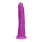 Shots Toys | REALROCK 18cm Slim Glow in the Dark Neon - Purple (7") Dildo Dong