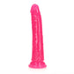 Shots Toys | REALROCK 20cm Slim Glow in the Dark Neon - Pink (8") Dildo Dong