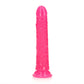 Shots Toys | REALROCK 20cm Slim Glow in the Dark Neon - Pink (8") Dildo Dong