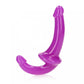 Shots Toys | REALROCK 13.5cm (6")Strapless Strap-On Glow in the Dark - Purple