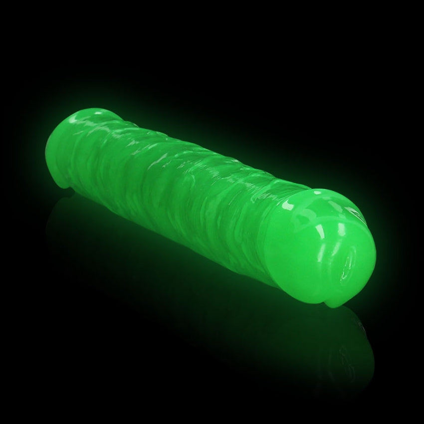 Shots Toys | REALROCK 30cm Double Dong - Green (12") Glow In The Dark