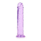 Shots Toys | REALROCK Crystal Clear 31cm Straight Dildo - Purple 11" Dong