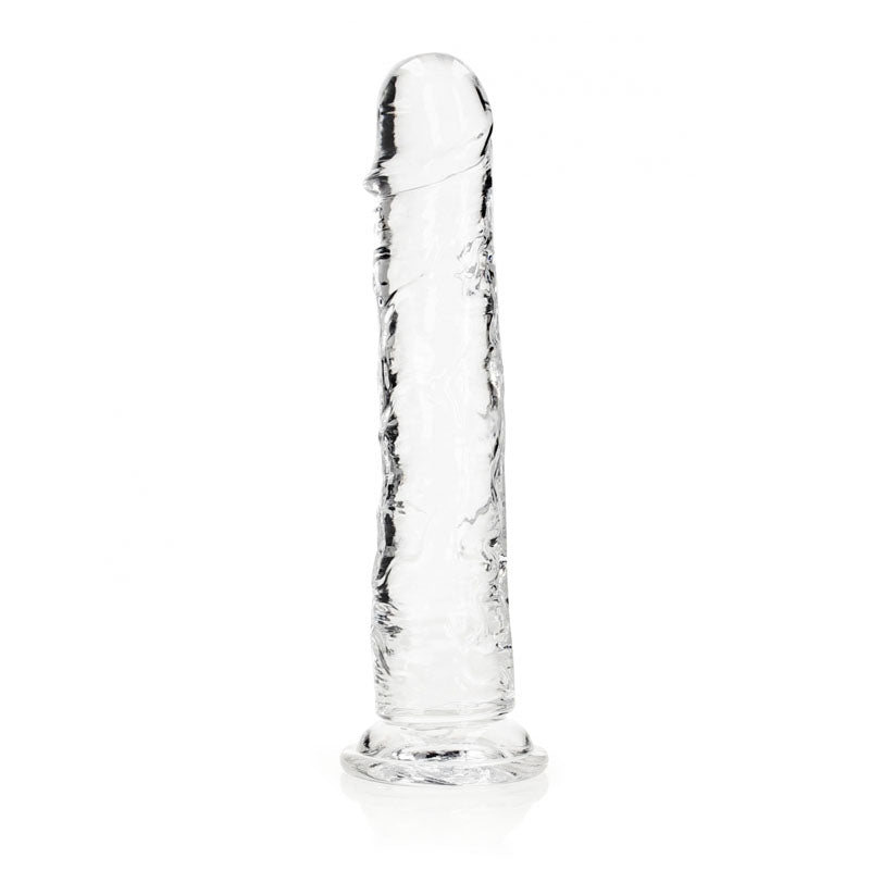 Shots Toys | REALROCK Crystal Clear 31cm Straight Dildo - Clear 11" Dong