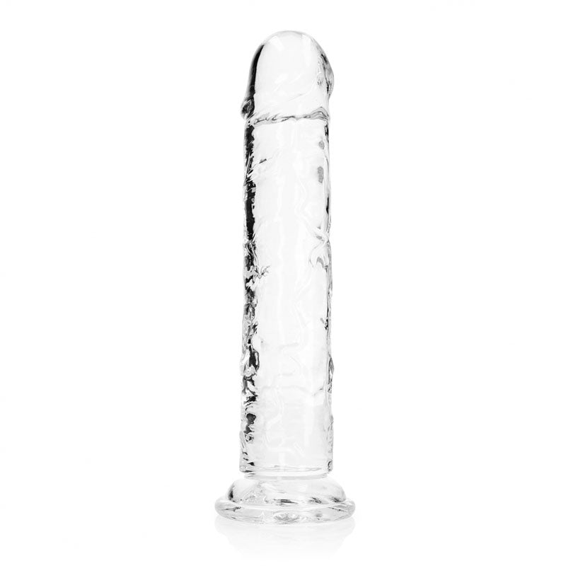 Shots Toys | REALROCK Crystal Clear 31cm Straight Dildo - Clear 11" Dong