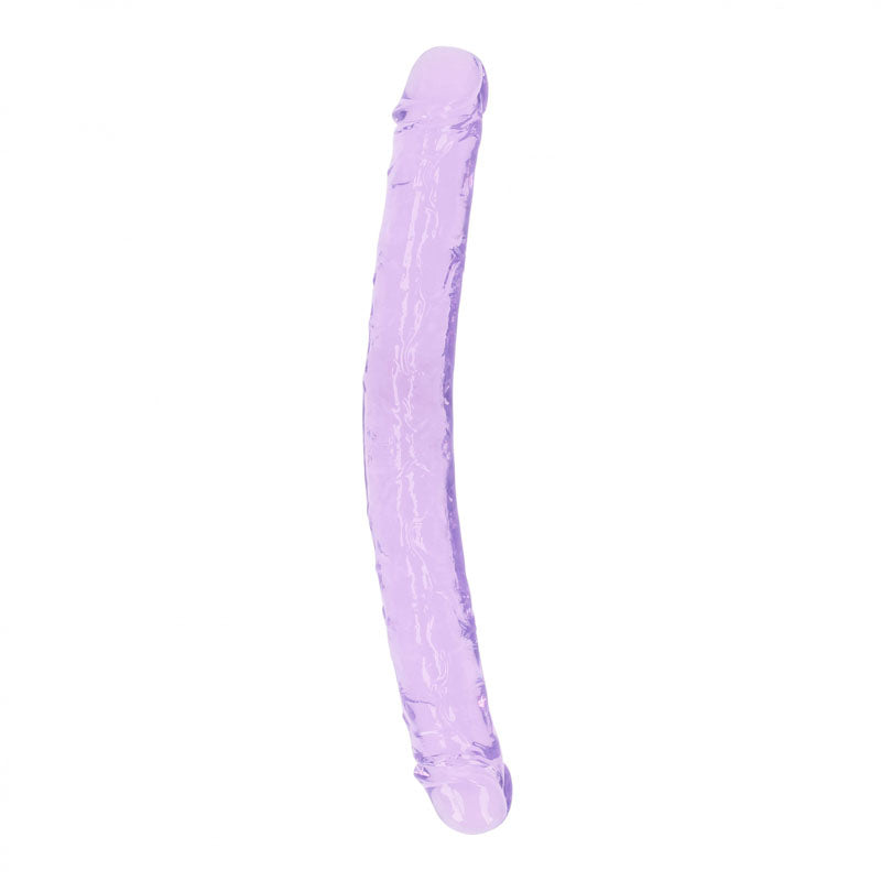 Shots Toys | REALROCK 34cm Double Dong - Purple 34cm (14") Double Dong