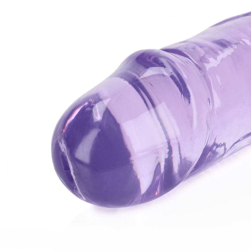 Shots Toys | REALROCK 34cm Double Dong - Purple 34cm (14") Double Dong