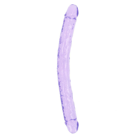 Shots Toys | REALROCK 45cm Double Dong - Purple 45cm (18") Double Dong