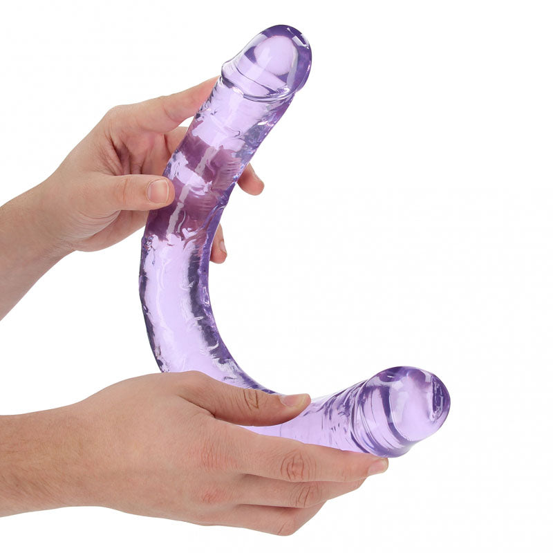 Shots Toys | REALROCK 45cm Double Dong - Purple 45cm (18") Double Dong