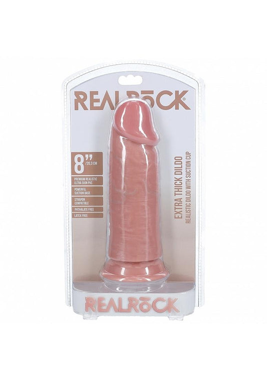 Shots Toys | REALROCK - Extra Thick no Balls 8" Dildo