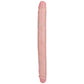 Shots Toys | REALROCK 35cm Slim Double Dildo - Flesh (14") Slim