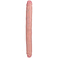 Shots Toys | REALROCK 35cm Slim Double Dildo - Flesh (14") Slim