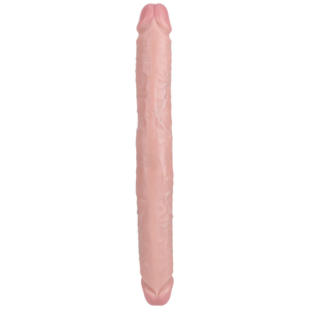 Shots Toys | REALROCK 35cm Thick Double Dildo - Flesh (14") Thick Double Dong