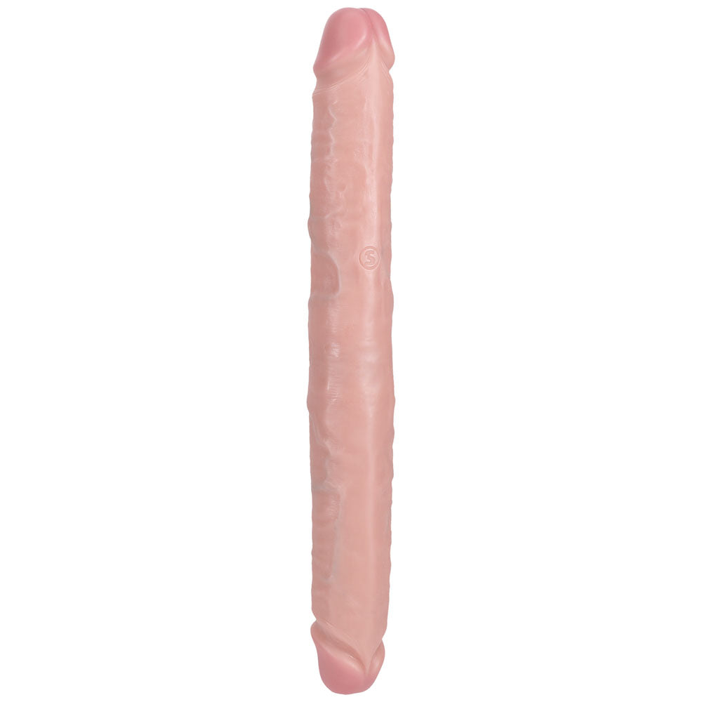 Shots Toys | REALROCK 35cm Thick Double Dildo - Flesh (14") Thick Double Dong