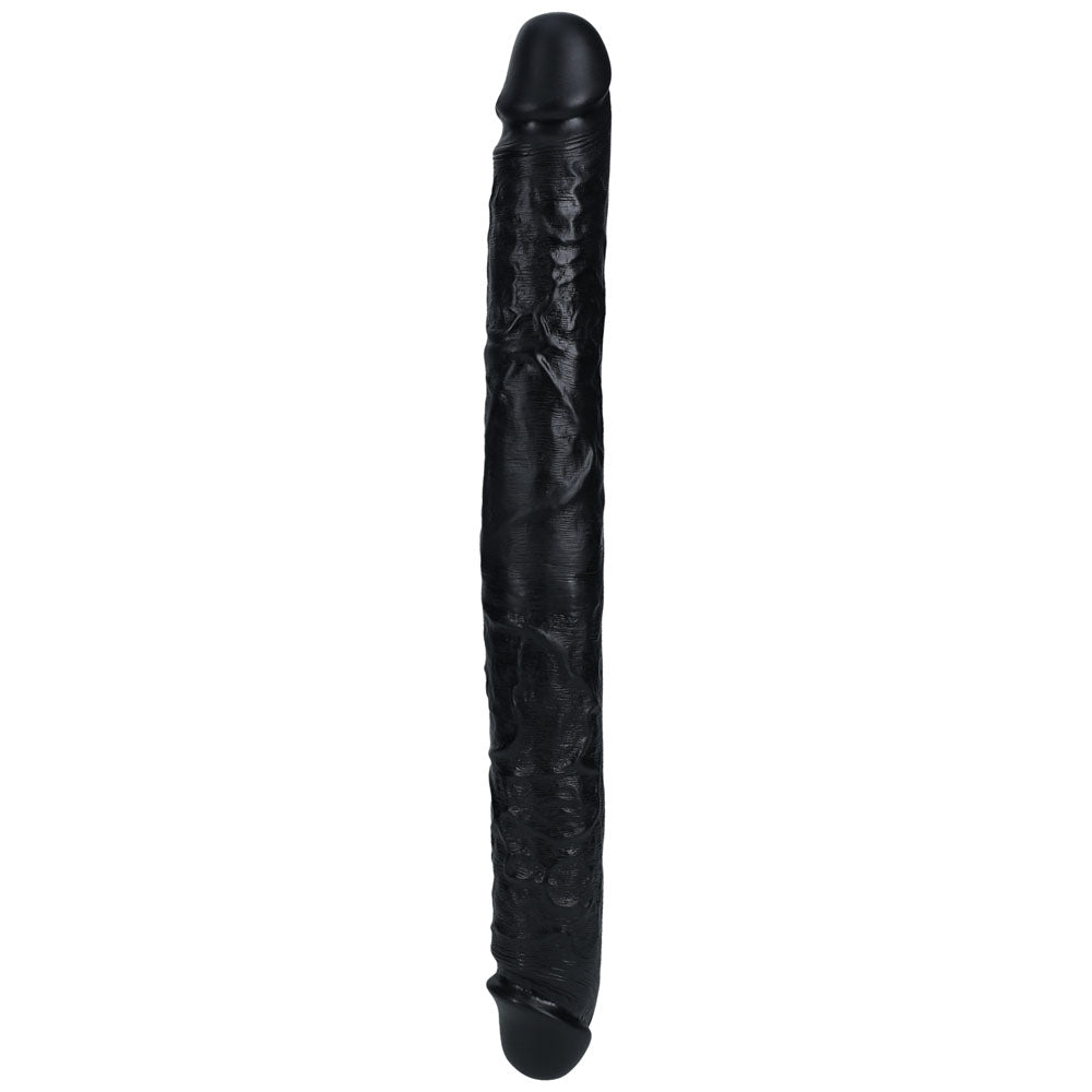 Shots Toys | REALROCK 40cm Thick Double Dildo - Black (16") Thick