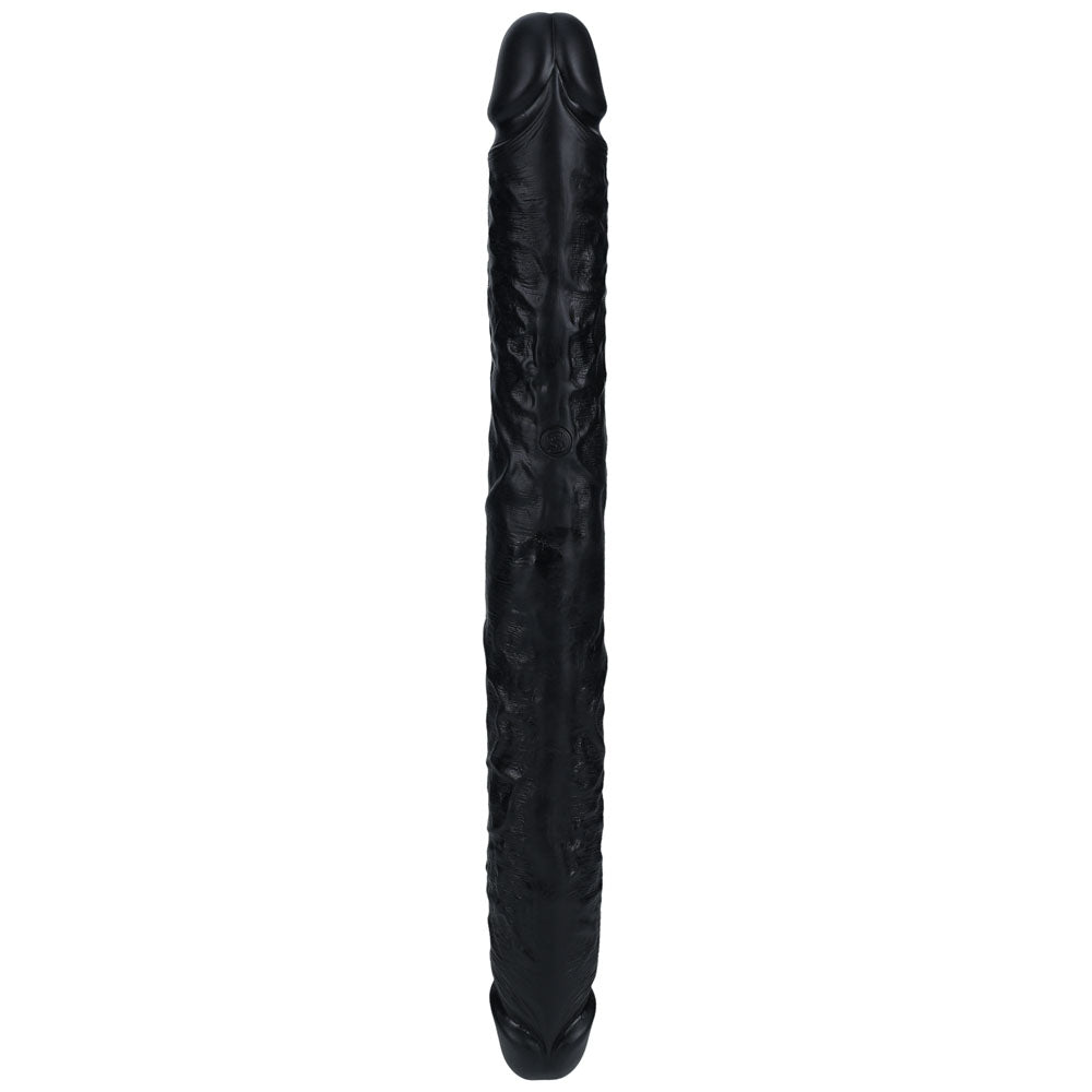 Shots Toys | REALROCK 40cm Thick Double Dildo - Black (16") Thick