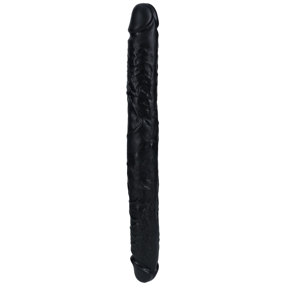 Shots Toys | REALROCK 40cm Thick Double Dildo - Black (16") Thick