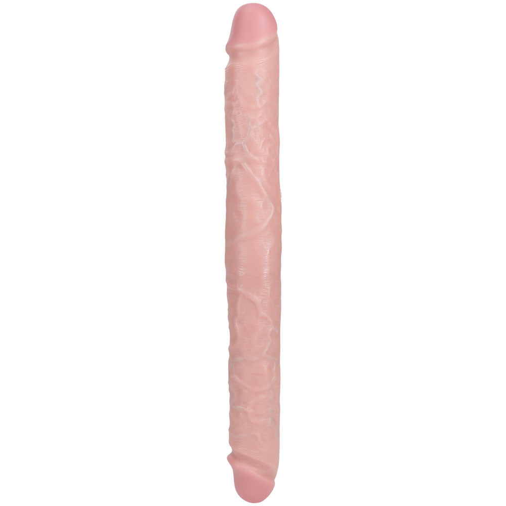 Shots Toys | REALROCK 40cm Thick Double Dildo - Flesh (16") Thick