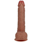 Shots Toys | REALROCK Realistic Vibrating + Balls - Tan 22.9cm (9") Dildo Dong