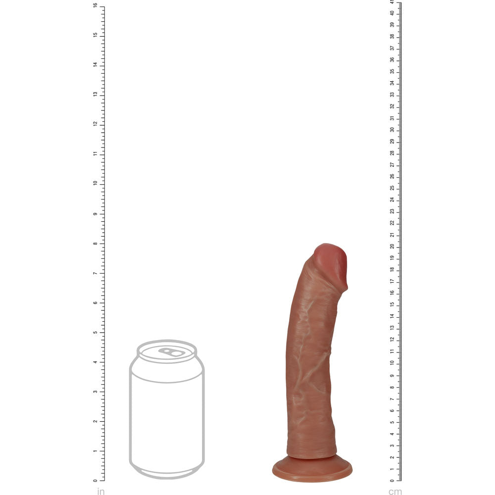 Shots Toys | REALROCK Realistic Vibrating + Rotating Cock - Tan 20.3cm (8") Dildo Dong