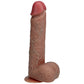 Shots Toys | REALROCK Realistic Vibrating + Rotating Cock + Balls - Tan 20.3cm (8") Dildo Dong