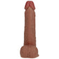 Shots Toys | REALROCK Realistic Vibrating + Rotating Cock + Balls - Tan 20.3cm (8") Dildo Dong