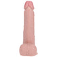 Shots Toys | REALROCK Realistic Vibrating + Thrusting Cock with Balls - Flesh 20.3cm (8") Dildo Dong