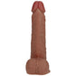 Shots Toys | REALROCK Realistic Vibrating + Thrusting Cock with Balls - Tan 20.3cm (8") Dildo Dong