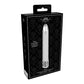 Shots Toys | ROYAL GEMS Shiny - ABS Silver 10.8cm USB Rechargeable Bullet