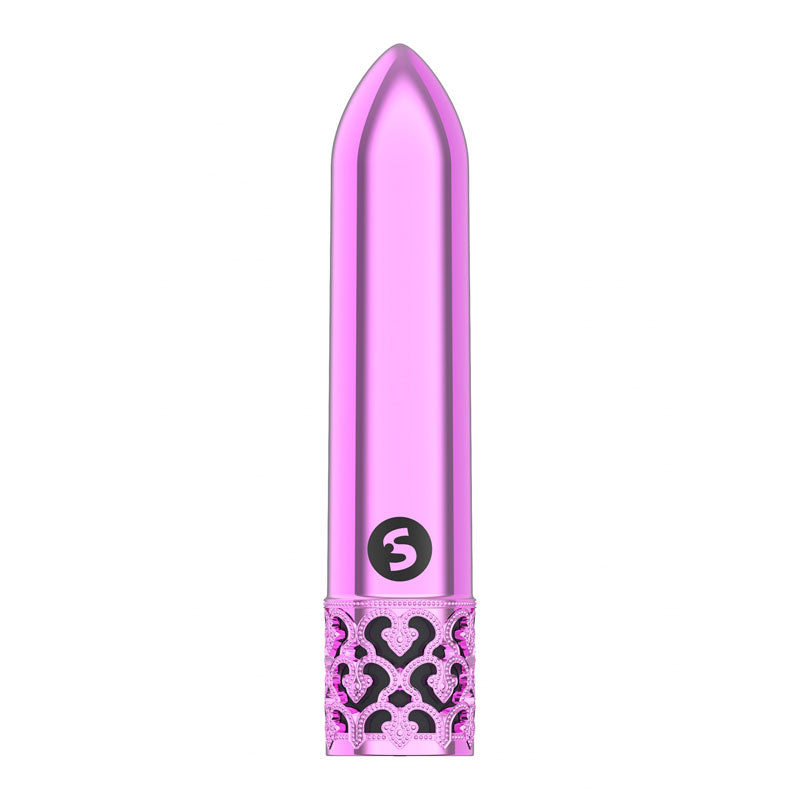 Shots Toys | ROYAL GEMS Glitz - ABS Pink 8.8cm USB Rechargeable Bullet