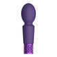 Shots Toys | ROYAL GEMS Bijou - ROYAL GEMS Brilliant - Silicone Purple 12cm USB Rechargeable Mini Massager Wand