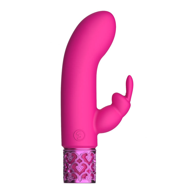 Shots Toys | ROYAL GEMS Dazzling - Silicone Pink 12cm USB Rechargeable Bullet