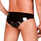 Saxenfelt Latex Mens Brief - Black Small/Medium/Large/Extra Large