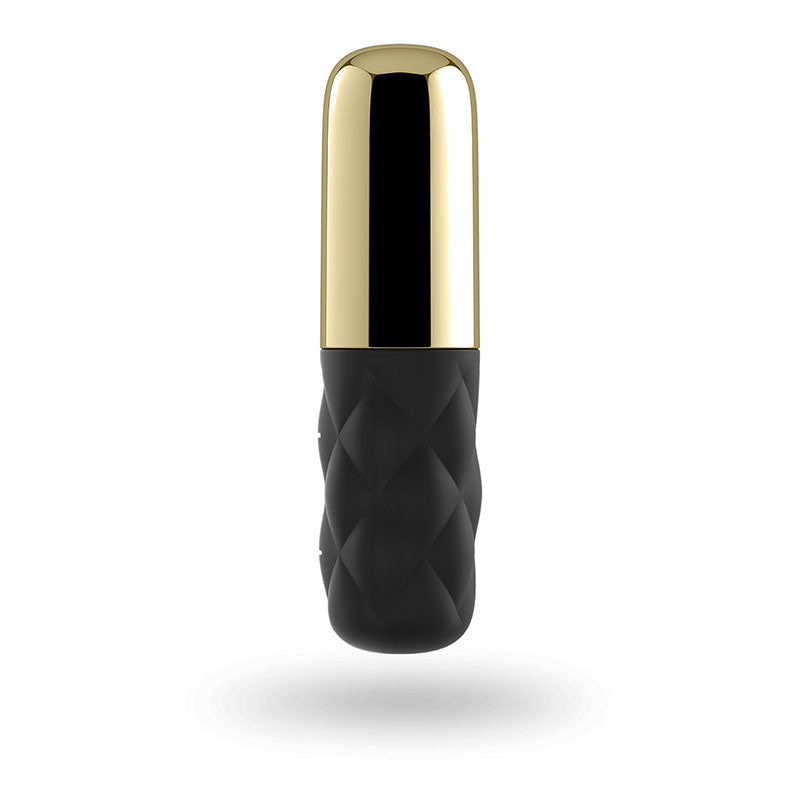 Satisfyer Mini Lovely Honey Gold/Black USB Rechargeable Mini Vibrator