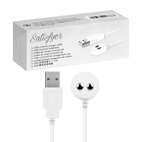 Satisfyer Replacement USB Charging Cable for Satisfyer White