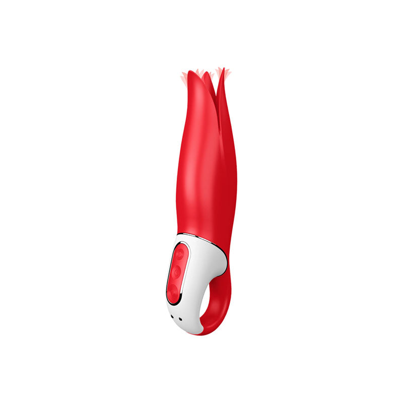 Satisfyer Vibes - Power Flower Red USB Rechargeable Vibrator