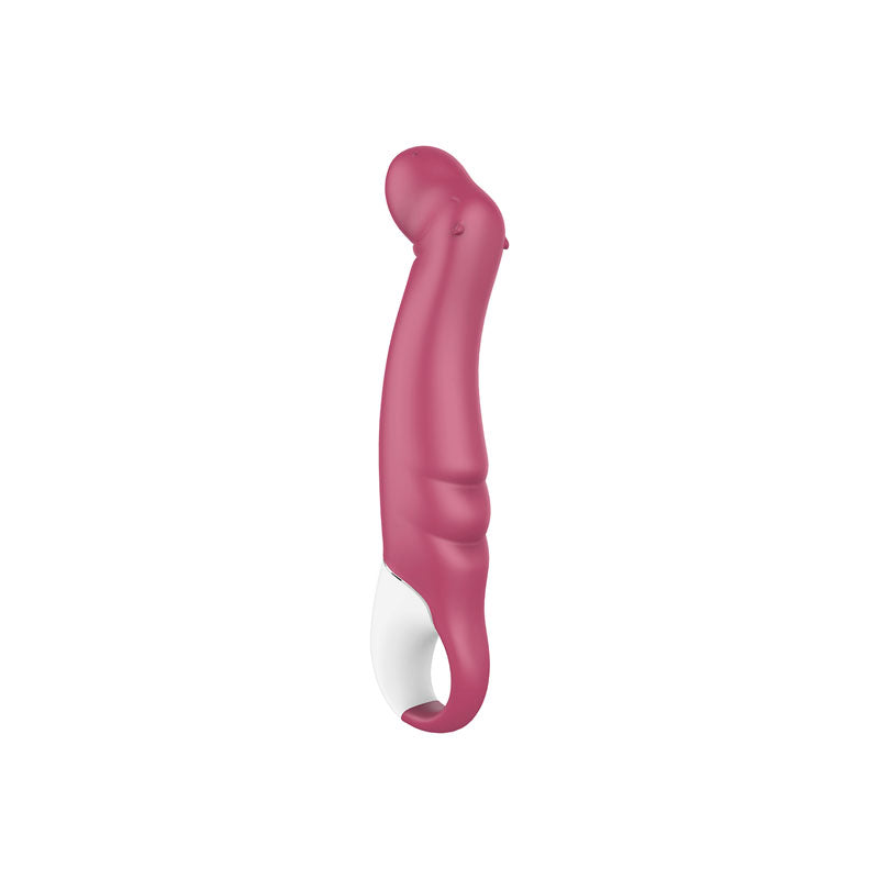 Satisfyer Vibes - Petting Hippo Raspberry Pink USB Rechargeable Vibrator