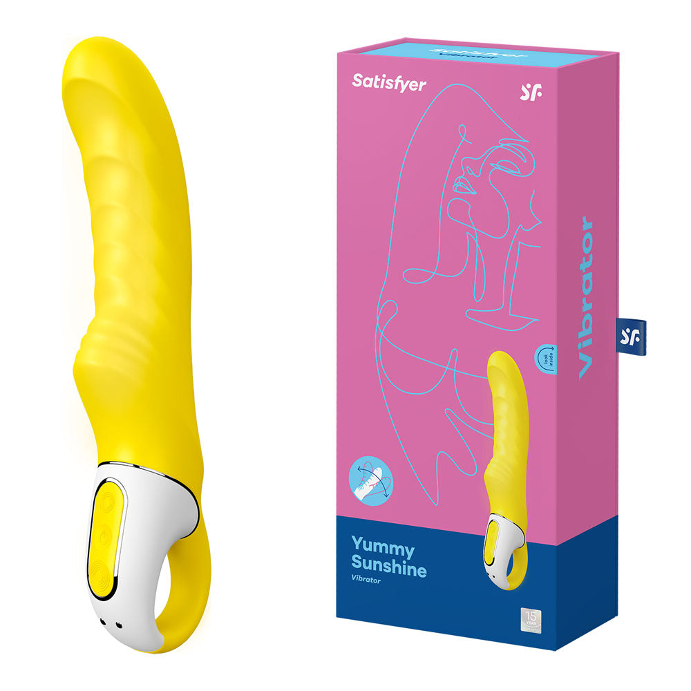 Satisfyer Vibes - Yummy Sunshine Yellow USB Rechargeable Vibrator