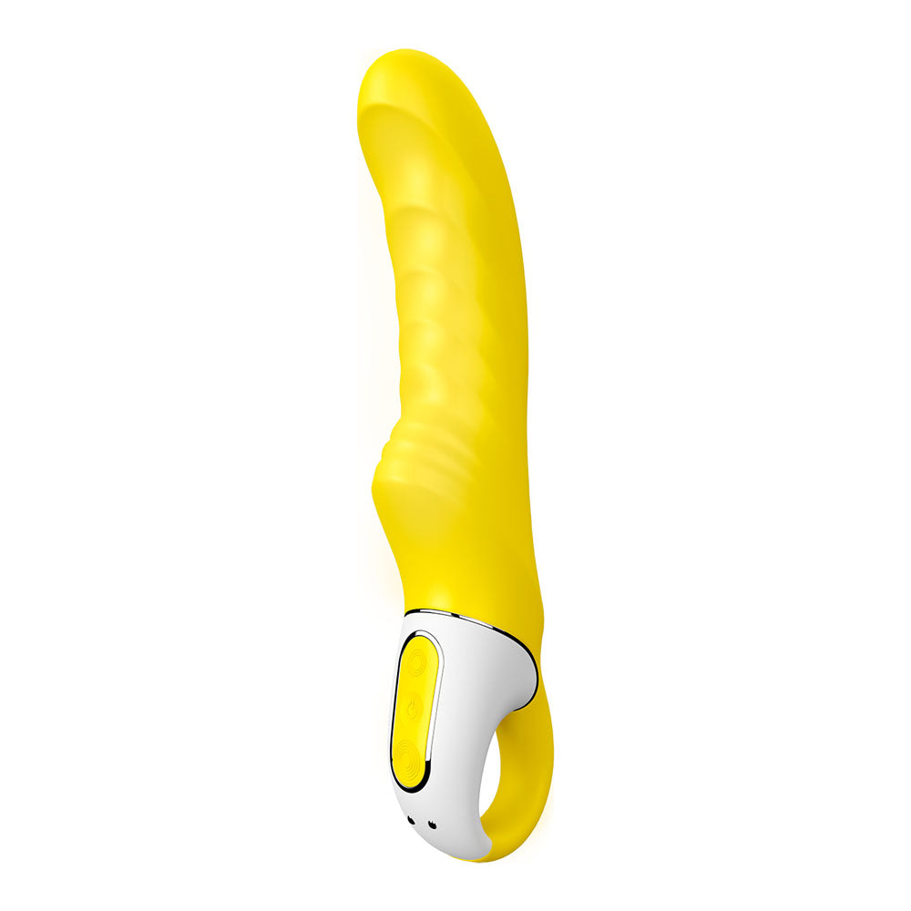 Satisfyer Vibes - Yummy Sunshine Yellow USB Rechargeable Vibrator