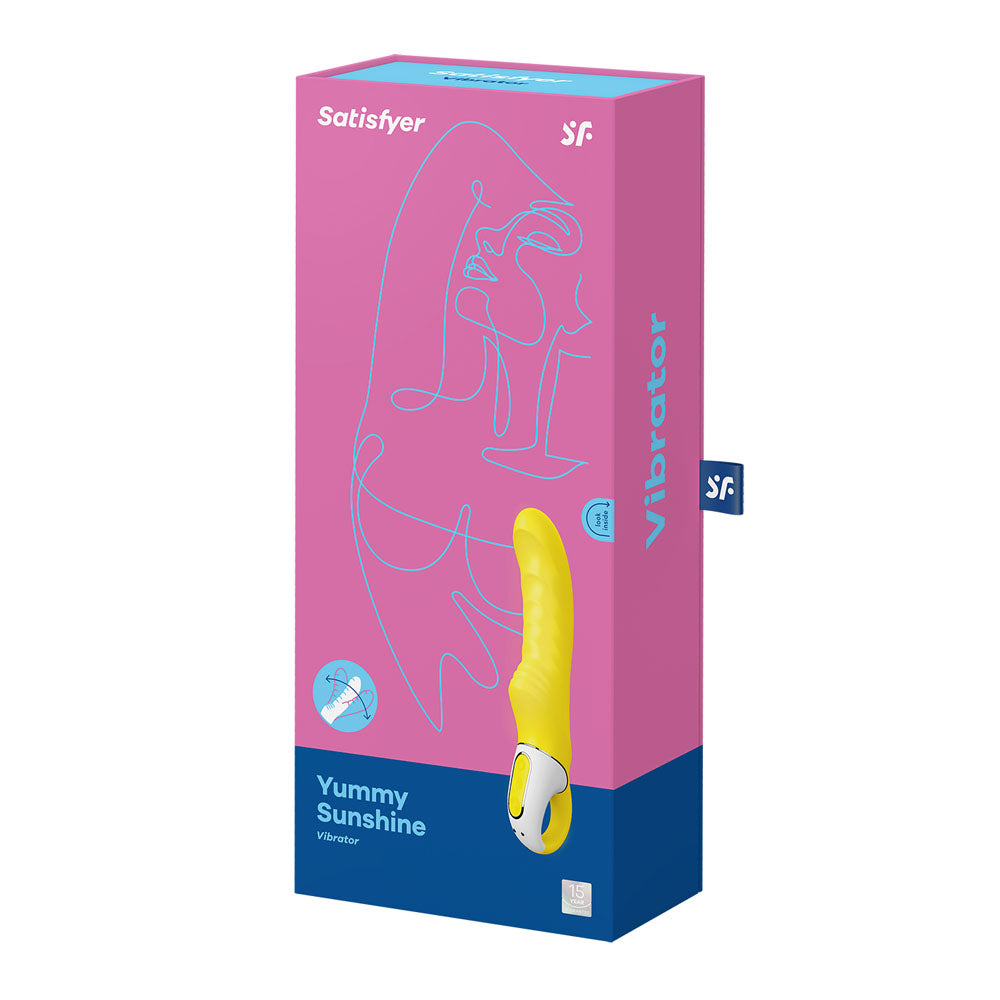 Satisfyer Vibes - Yummy Sunshine Yellow USB Rechargeable Vibrator