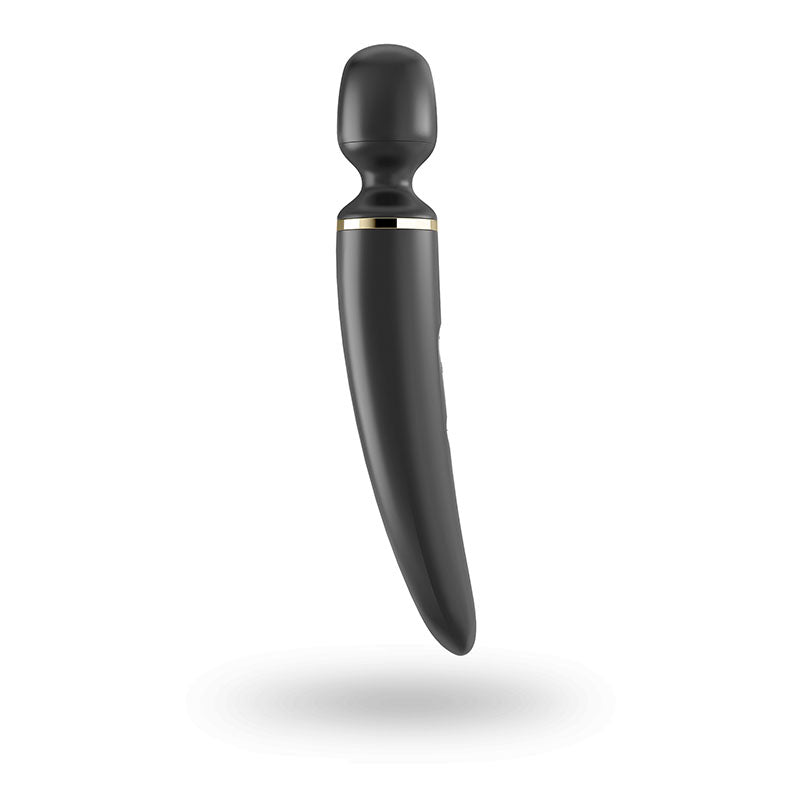 Satisfyer Wand-er Woman Black USB Rechargeable Massager Wand Vibrator