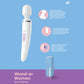 Satisfyer Wand-er Woman White USB Rechargeable Massager Wand Vibrator