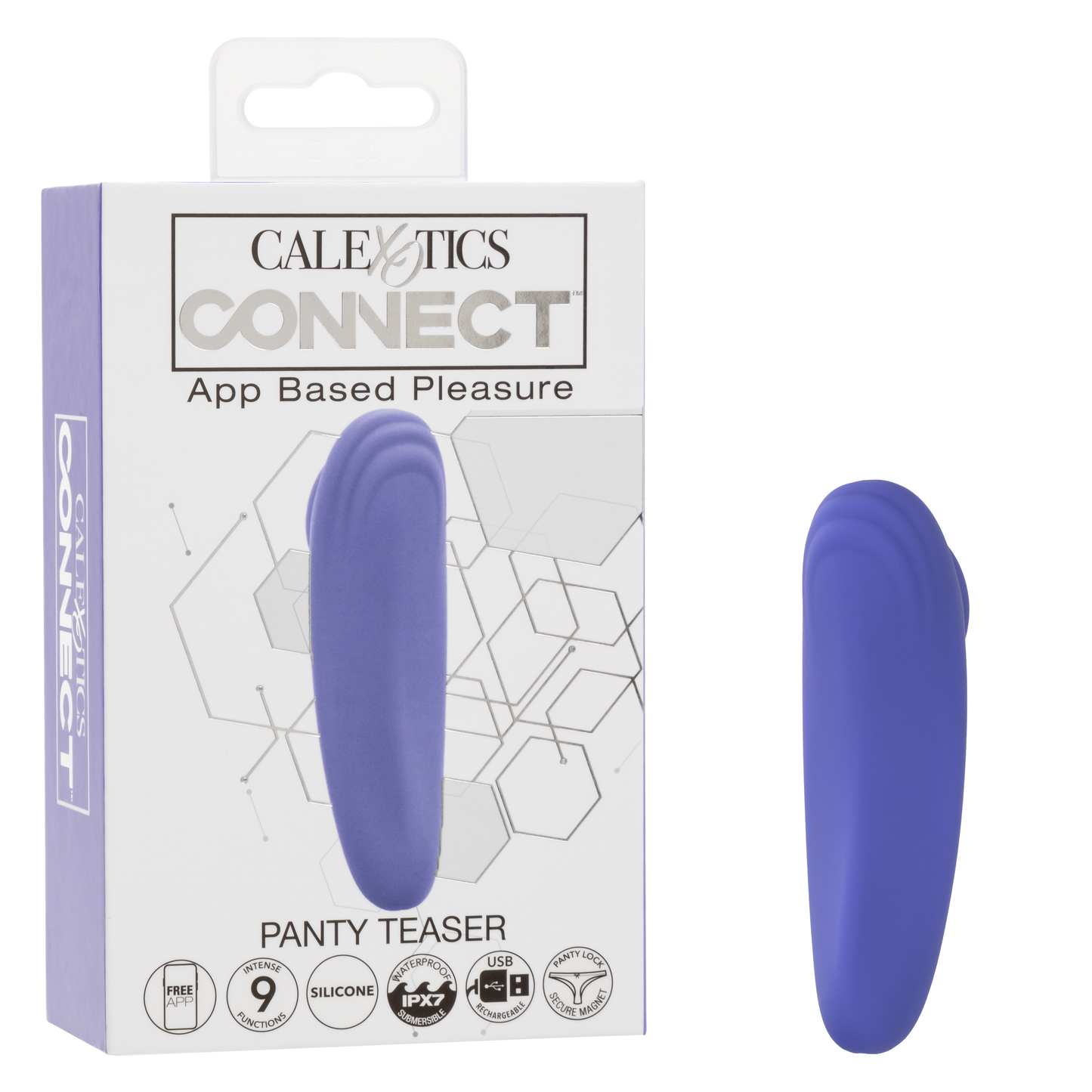 CalExotics Connect™ Panty Teaser - App Control Panty Vibrator with Magnetic Hold